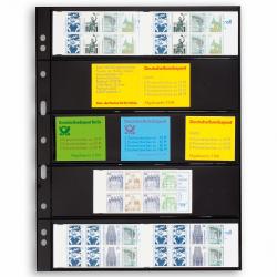 Lighthouse Grande Archival 5 Row (Stamp/Booklet) Pages - Pack of 5 -- Black