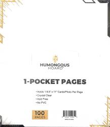Humongous Hoard 1 Pocket Page -- Pack of 100