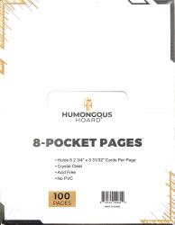 Humongous Hoard 8 Pocket Page -- Pack of 100