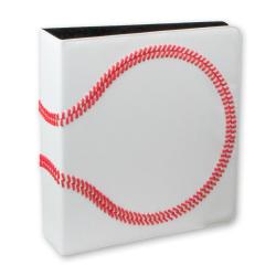 BCW 3-Inch Premium Baseball Card Binder -- White