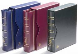 Lighthouse Grande Giant XL Coin Binder & Slipcase Set – Black (w/ 6 Encap Pages)
