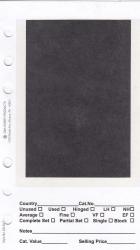 G&K Dealer Sales Pages -- Mini 4x6.5 -- Card Stock, Black Background