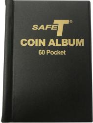 Safe T Mini Coin Album - 60 Pocket