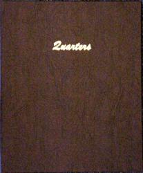 Dansco Album 7137: Quarters Plain - 4 Blank Pages / 96 Ports