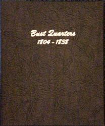 Dansco Album 6141: Bust Quarters, 1804-1838