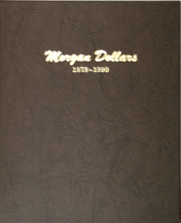 Dansco Album 7178: Morgan Dollars, 1878-1890