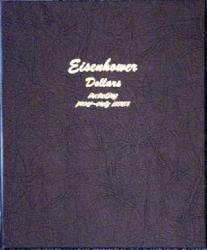 Dansco Album 8176: Eisenhower Dollars w/ Proofs, 1971-1978