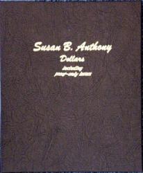 Dansco Album 8180: Susan B. Anthony Dollars w/ Proofs, 1979-1999