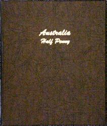 Dansco Album 7330: Australia Halfpenny, 1911-1964