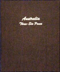 Dansco Album 7332: Australia 3p-6p, 1910-1954