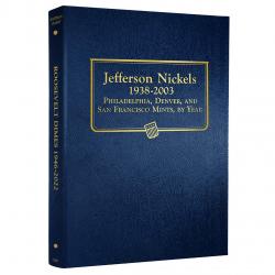 Whitman Album Jefferson Nickels 1938-2003