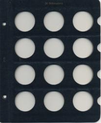 Whitman Album Blank Page - 36mm