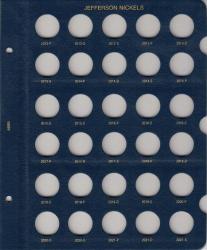 Whitman Album Jefferson Nickel Update Page 2012-2021