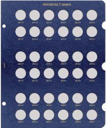 Whitman Album Roosevelt Dime Update Page 2011-2022