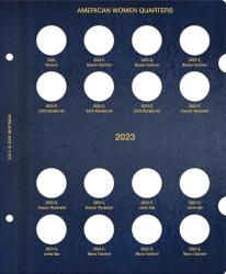 Whitman Album 4989 American Women Quarters Update Page 2: 2023