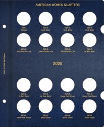 Whitman Album 4989 American Women Quarters Update Page 4: 2025