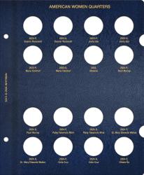 Whitman Album 4990 American Women Quarters Update Page 2: 2023-2024