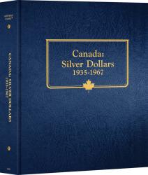 Whitman Classic Coin Album - Canada Silver Dollars: 1935-1967