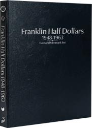 Whitman Prestige Coin Album - Franklin Half Dollars: 1948-1963 Date & Mintmark Set (Black)