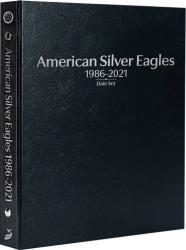Whitman Prestige Coin Album - American Silver Eagles: 1986-2021 Date Set (Black)