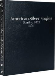 Whitman Prestige Coin Album - American Silver Eagles: Starting 2021 Date Set (Black)