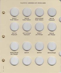 Littleton Album Sacagawea Dollar Update Page -- 2016-2019