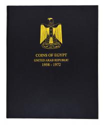 Egypt United Arab Republic Coin Album, 1958-1972