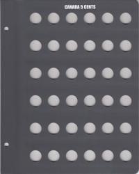 Lighthouse Vista Book Canada Blank Page -- Silver 5 Cent