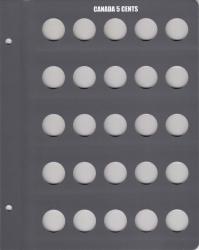 Lighthouse Vista Book Canada Blank Page -- Nickel 5 Cent