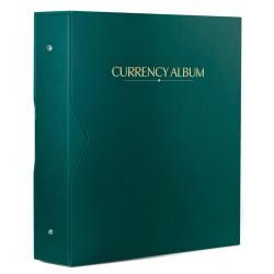 Whitman Premium Universal Currency Album -- Small Sized Notes -- Green