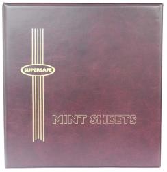 Supersafe Mint Sheet Album -- Red