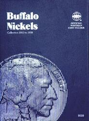 Whitman Folder 9008: Buffalo Nickels, 1913-1938