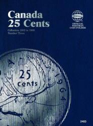 Whitman Folder 2483: Canadian 25 Cents Vol 3, 1953-1989