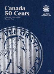 Whitman Folder 4012: Canadian 50 Cents Vol 4, 1953-1967