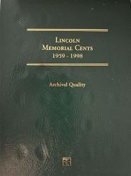 Littleton Folder LCF01: Lincoln Memorial Cents, 1959-1998