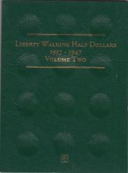Littleton Folder LCF10: Liberty Walking Half Dollars, 1937-1947