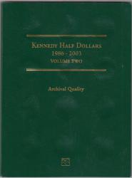 Littleton Folder LCF08: Kennedy Half Dollars, 1986-2003