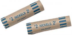 Preformed Coin Wrappers - Nickel Size