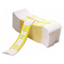 SecureIT Currency Bands -- $1000 -- Yellow -- Bundle of 1000