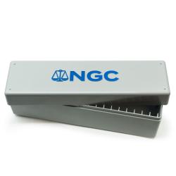 NGC 20 Coin Universal Slab Storage Box -- Silver