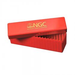 NGC Plastic Slab Box 20 Coin -- Red