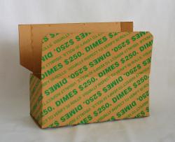 NF String & Son Roll  Security Boxes -- $250 Dimes - Green