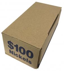 Coin Roll Storage/Shipping Boxes -- Nickel Size