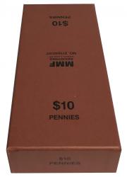 Penny Coin Roll Storage Box for Cents by MMF Industries Holds 20 Cent Rolls! 
