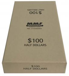 MMF Half Dollar Roll Storage Box (Buff)