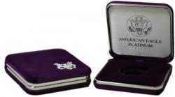 US Mint Presentation Case -- 1/2 oz Platinum American Eagle