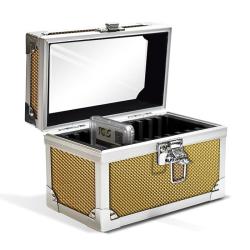 Guardhouse Falcon Series 10 Slab Box -- Gold Diamond Pattern