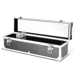 Guardhouse Falcon Series 25 Slab Box -- Graphite (Clear Top)
