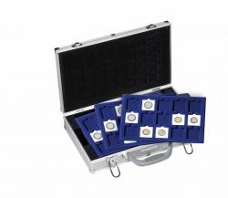 Lighthouse Aluminum Coin Case (6-Tray Size) -- Silver