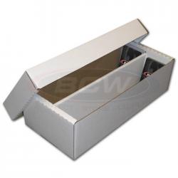 BCW Trading Card/Slab Storage Box -- 1600 Count (Shoe Box)